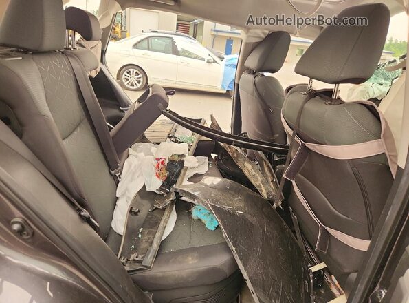 4T3RWRFV6PU101711 2023 TOYOTA RAV4 Gray Вид задніх сидінь
