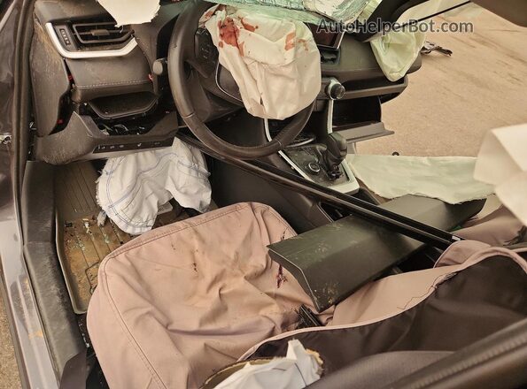 4T3RWRFV6PU101711 2023 TOYOTA RAV4 Gray Вид панелі приладів