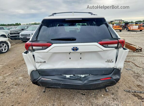 4T3RWRFV6RU126580 2024 TOYOTA RAV4 White Widok z tyłu