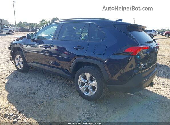 4T3RWRFV7MU043393 2021 TOYOTA RAV4 HYBRID Navy Задняя левая четверть