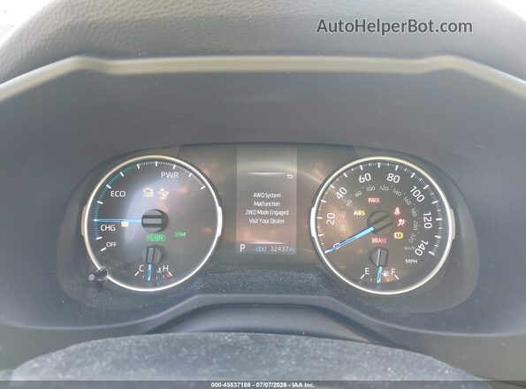 4T3RWRFV7MU043393 2021 TOYOTA RAV4 HYBRID Navy Вид задних сидений