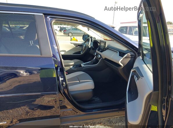 4T3RWRFV7MU043393 2021 TOYOTA RAV4 HYBRID Navy Вид салона спереди