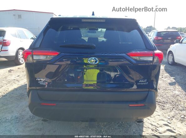 4T3RWRFV7MU043393 2021 TOYOTA RAV4 HYBRID Navy 