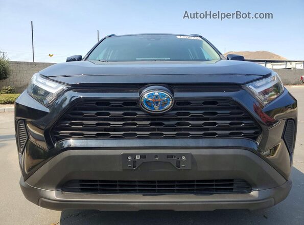 4T3RWRFV7PU091111 2023 TOYOTA RAV4 Black Դիմացի տեսք