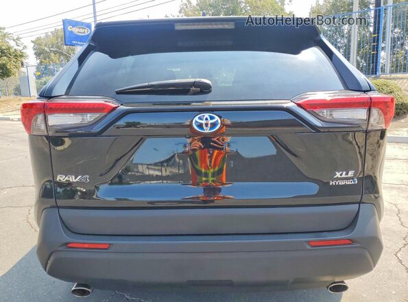 4T3RWRFV7PU091111 2023 TOYOTA RAV4 Black Հետևի տեսք