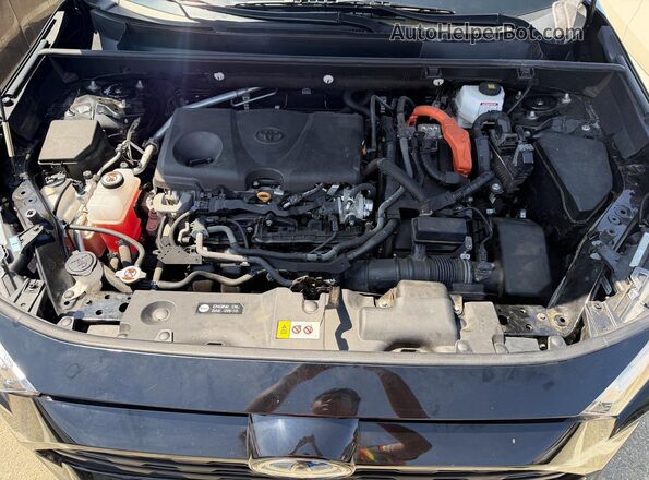 4T3RWRFV7PU091111 2023 TOYOTA RAV4 Black Շարժիչի բաժամունքի տեսք