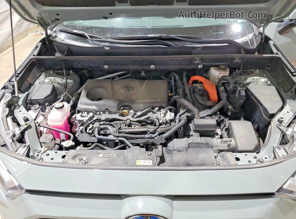 4T3RWRFV7PU099919 2023 TOYOTA RAV4 Green Engine compartment view