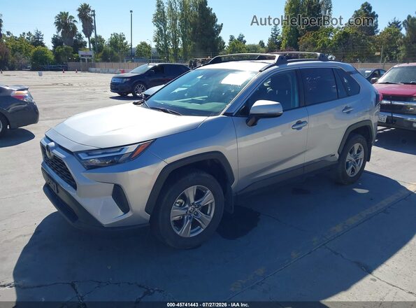 4T3RWRFV7SU184784 2025 TOYOTA RAV4 HYBRID Silver Przód lewy