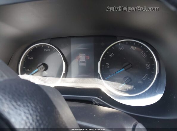 4T3RWRFV8MU023718 2021 TOYOTA RAV4 HYBRID White უკანა სავარძლების ხედი