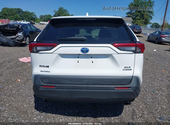 4T3RWRFV8MU023718 2021 TOYOTA RAV4 HYBRID White 