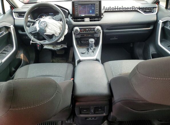 4T3RWRFV8NU057210 2022 TOYOTA RAV4 Burgundy Вид панелі приладів