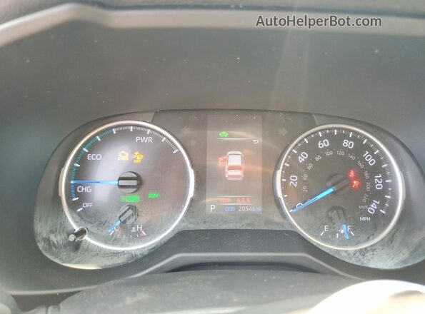 4T3RWRFV8NU066036 2022 TOYOTA RAV4 Black Vista del cuadro de instrumentos