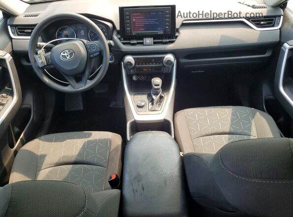 4T3RWRFV8NU066036 2022 TOYOTA RAV4 Black Vista del salpicadero
