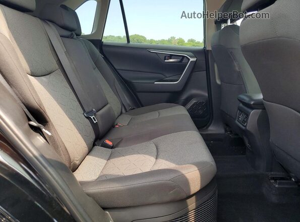 4T3RWRFV8NU066036 2022 TOYOTA RAV4 Black Vista interior trasera