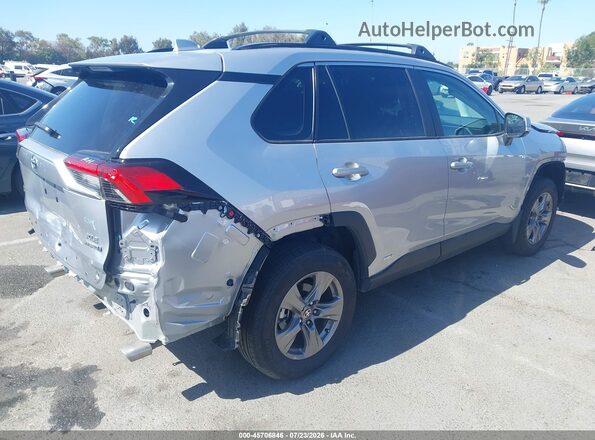4T3RWRFV8RU133398 2024 TOYOTA RAV4 HYBRID Silver Հետևի աջ