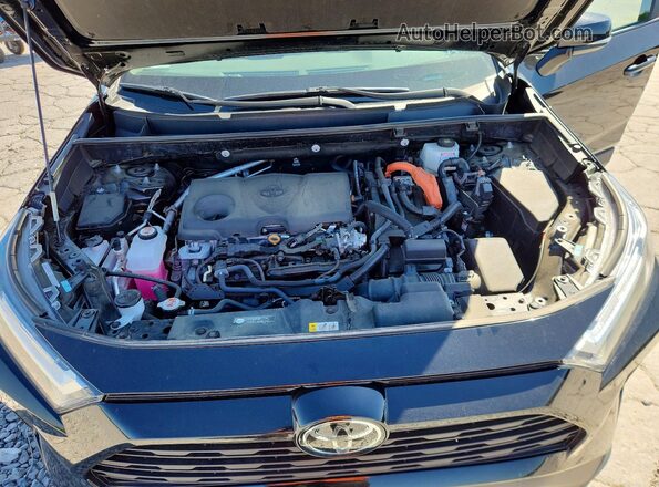 4T3RWRFV8SU172997 2025 TOYOTA RAV4 Black Vista del compartimento del motor