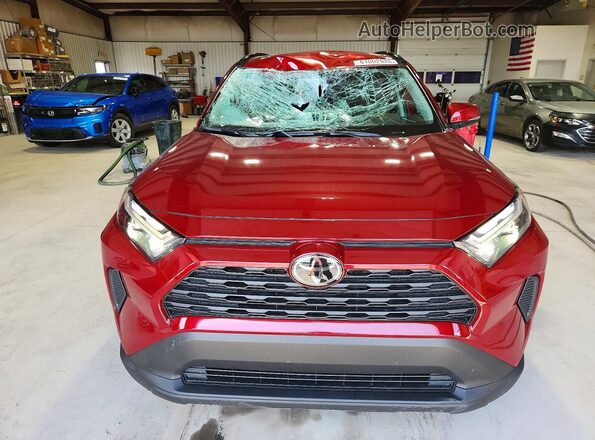 4T3RWRFV8SU201009 2025 TOYOTA RAV4 Red Front view