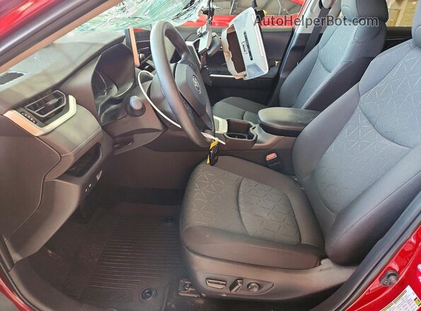 4T3RWRFV8SU201009 2025 TOYOTA RAV4 Red Front interior view