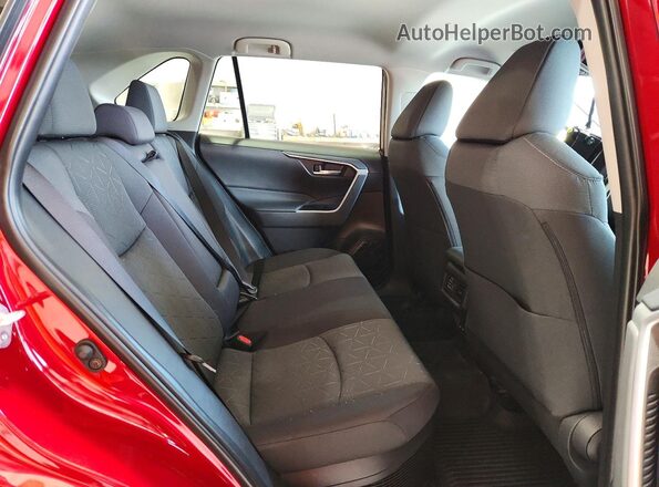 4T3RWRFV8SU201009 2025 TOYOTA RAV4 Red Rear interior view