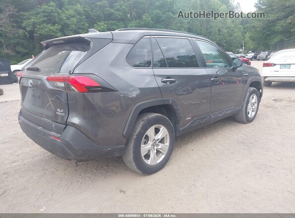 4T3RWRFV9MU044111 2021 TOYOTA RAV4 HYBRID Gray Հետևի աջ