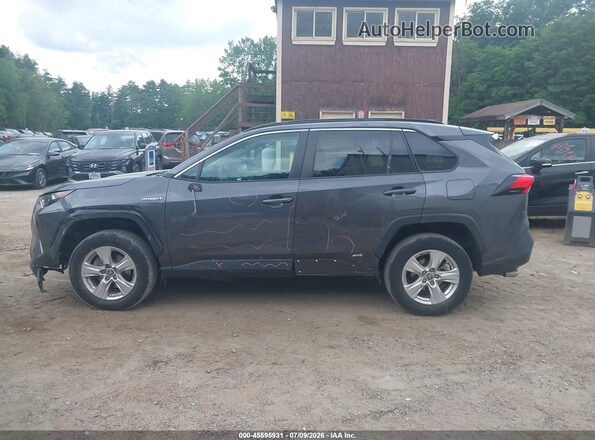 4T3RWRFV9MU044111 2021 TOYOTA RAV4 HYBRID Gray Սալոնի 360 աստիճան տեսք