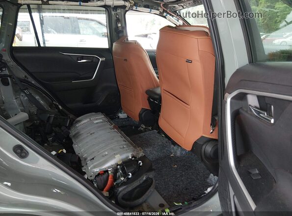4T3RWRFV9NU061105 2022 TOYOTA RAV4 HYBRID Gray Вид наклейки з VIN-кодом