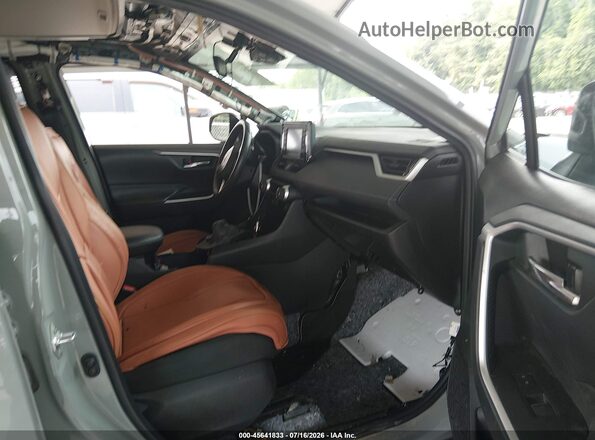 4T3RWRFV9NU061105 2022 TOYOTA RAV4 HYBRID Gray Вид салону спереду