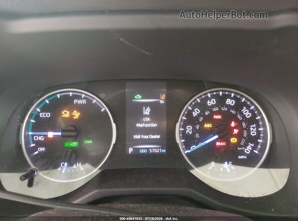 4T3RWRFV9NU061105 2022 TOYOTA RAV4 HYBRID Gray Вид задніх сидінь