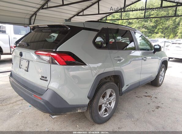 4T3RWRFV9NU061105 2022 TOYOTA RAV4 HYBRID Gray Задня права чверть