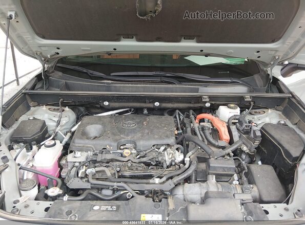 4T3RWRFV9NU061105 2022 TOYOTA RAV4 HYBRID Gray Вид ззаду