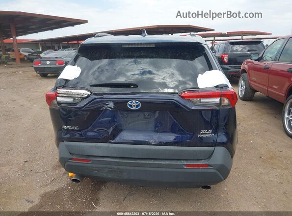 4T3RWRFV9NU074792 2022 TOYOTA RAV4 HYBRID Blue 