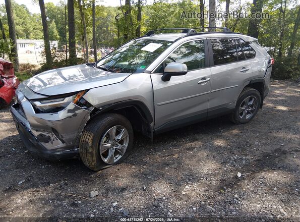 4T3RWRFV9SU187833 2025 TOYOTA RAV4 HYBRID Silver Front left