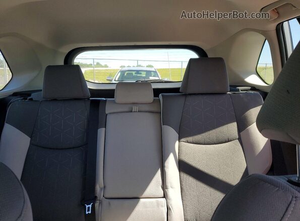 4T3RWRFV9SU211175 2025 TOYOTA RAV4 Silver Вид задніх сидінь