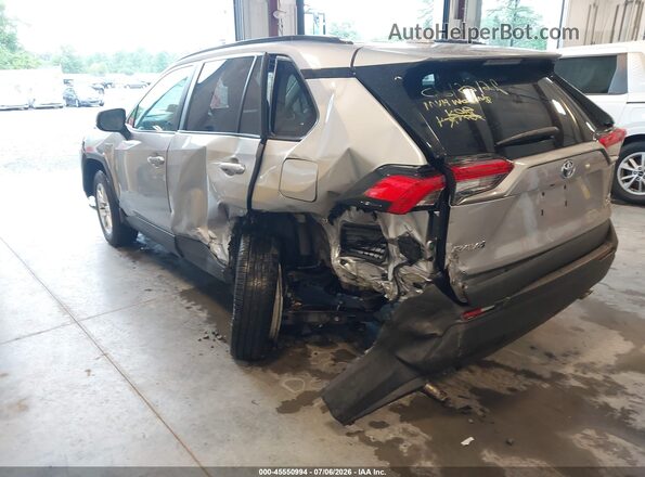 4T3RWRFVXLU003792 2020 TOYOTA RAV4 HYBRID Silver Задня ліва чверть