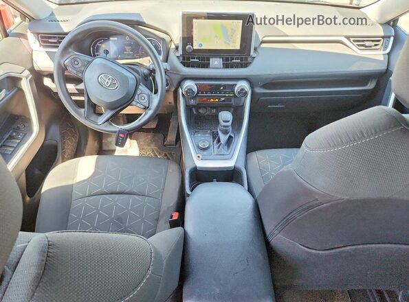 4T3RWRFVXPU095458 2023 TOYOTA RAV4 Gray Вид панелі приладів