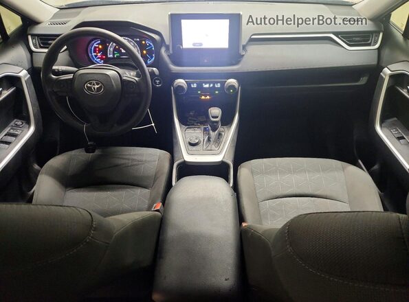 4T3RWRFVXRU149750 2024 TOYOTA RAV4 Black Widok deski rozdzielczej