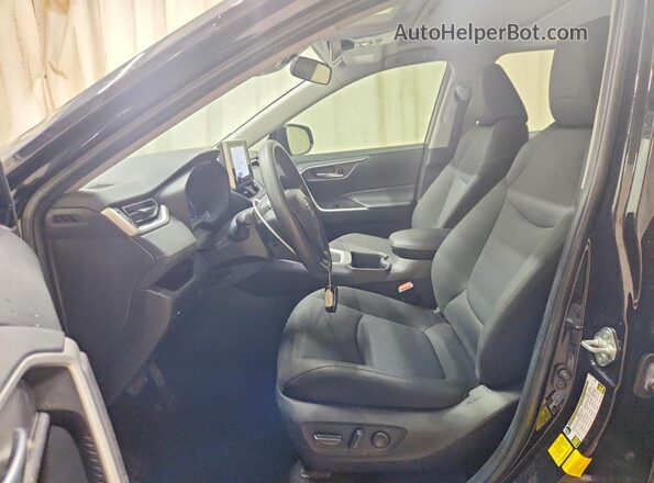 4T3RWRFVXRU149750 2024 TOYOTA RAV4 Black Widok wnętrza z przodu