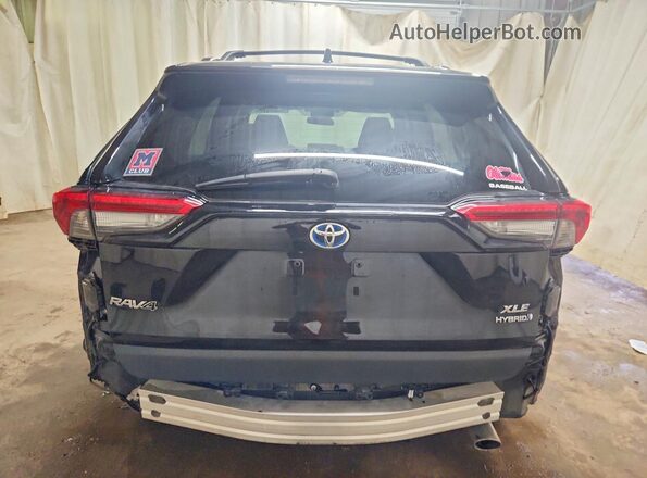 4T3RWRFVXRU149750 2024 TOYOTA RAV4 Black Widok z tyłu