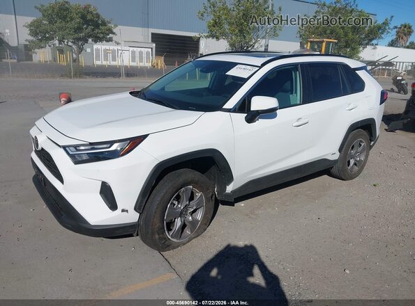 4T3RWRFVXSU190014 2025 TOYOTA RAV4 HYBRID White Передня ліва чверть