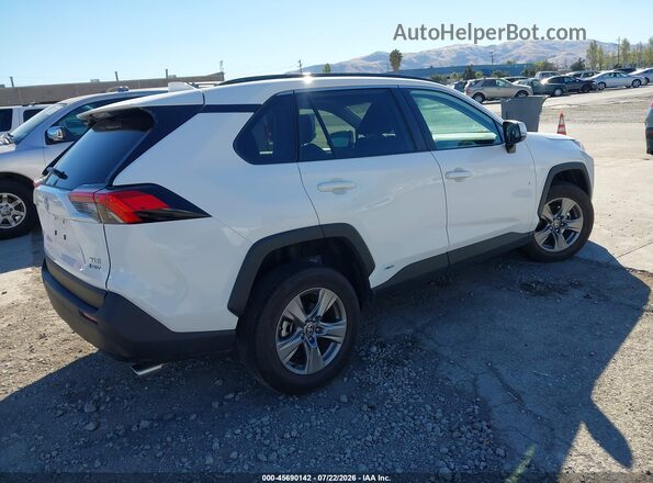 4T3RWRFVXSU190014 2025 TOYOTA RAV4 HYBRID White Задня права чверть