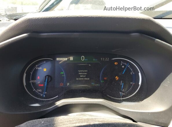 4T3RWRFVXSU190708 2025 TOYOTA RAV4 Gray ხელსაწყოთა პანელის ხედი