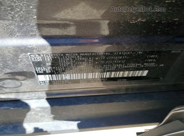 4T3RWRFVXSU190708 2025 TOYOTA RAV4 Gray სალონის 360-გრადუსიანი ხედი