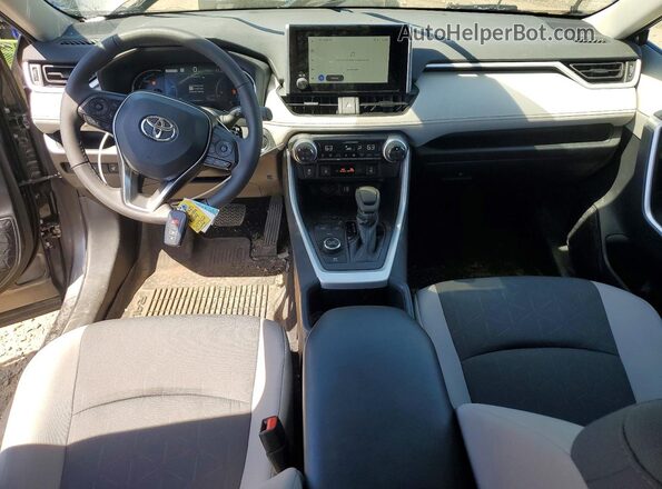 4T3RWRFVXSU190708 2025 TOYOTA RAV4 Gray წინა პანელის ხედი