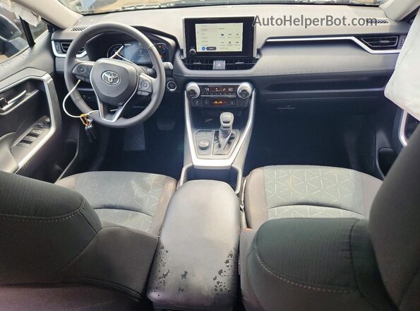 4T3RWRFVXSU194208 2025 TOYOTA RAV4 Gray Вид панелі приладів