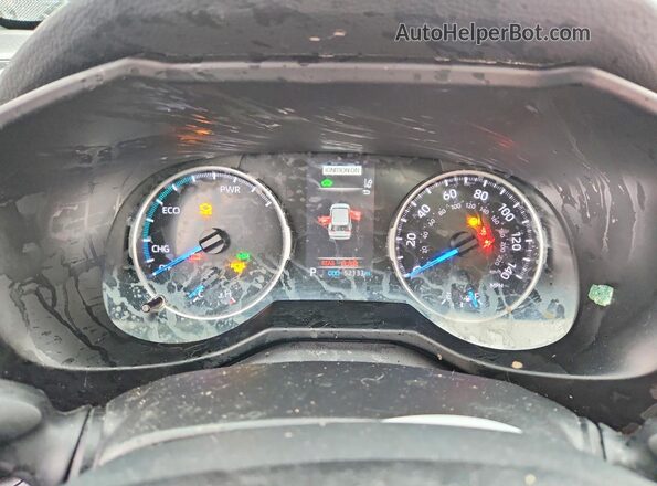4T3T6RFV0NU085170 2022 TOYOTA RAV4 Gray Вид щитка приладів