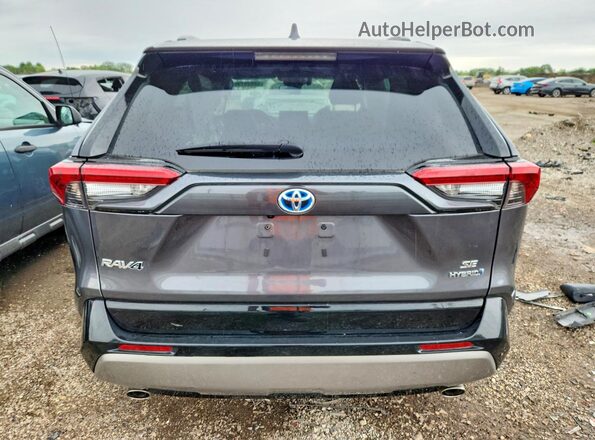 4T3T6RFV0NU085170 2022 TOYOTA RAV4 Gray Вид ззаду