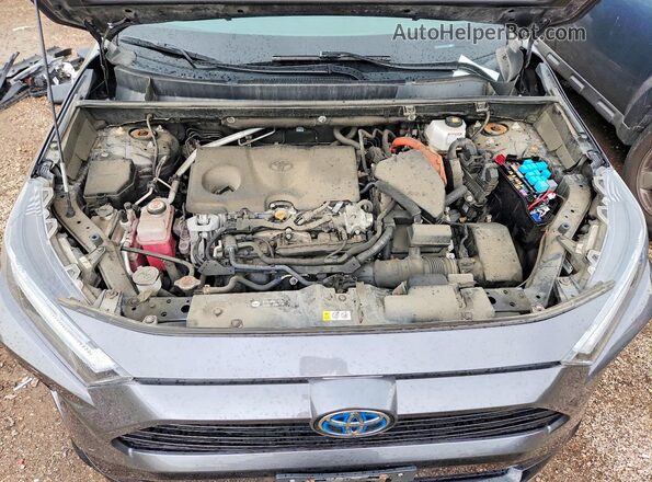 4T3T6RFV0NU085170 2022 TOYOTA RAV4 Gray Вид задньої частини салону