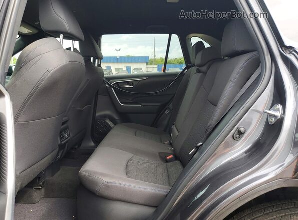 4T3T6RFV0PU137447 2023 TOYOTA RAV4 Серый Вид задних сидений