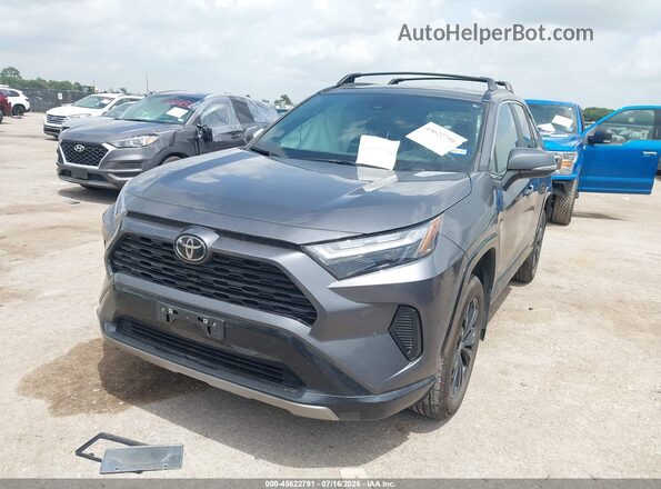 4T3T6RFV1SU183264 2025 TOYOTA RAV4 HYBRID Gray Առջևի ձախ երեք քառորդ տեսարան