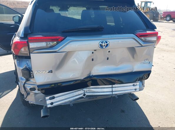 4T3T6RFV5NU091224 2022 TOYOTA RAV4 HYBRID Gray Front view